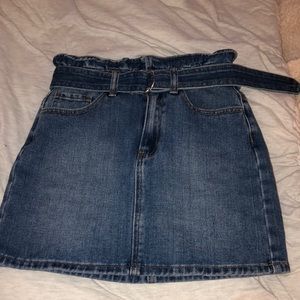 Brand new denim skirt